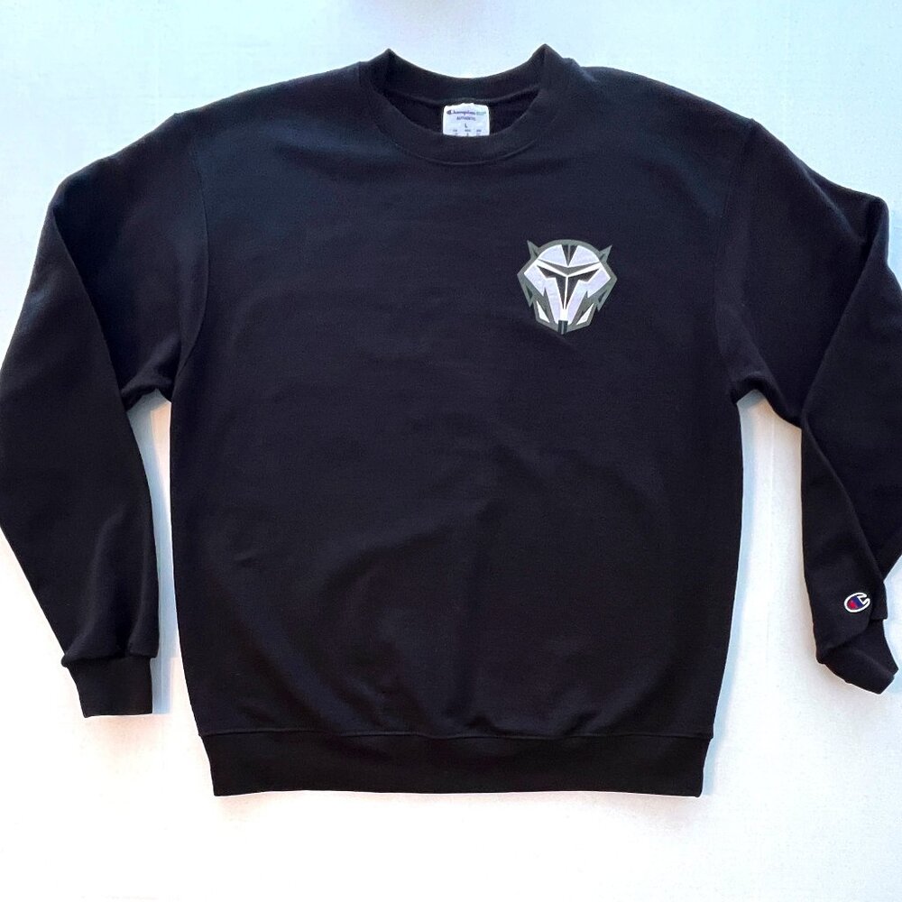 Star Wars Champion Crew Sweatshirt Commander Wolffe, The Wolf Pack, Sz. Large EC